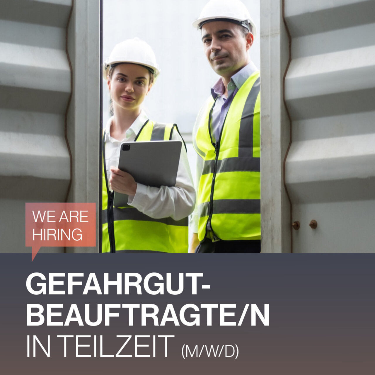 Titelmotiv der Stellenanzeige